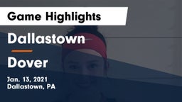 Dallastown  vs Dover  Game Highlights - Jan. 13, 2021