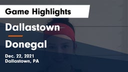 Dallastown  vs Donegal  Game Highlights - Dec. 22, 2021