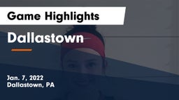 Dallastown  Game Highlights - Jan. 7, 2022