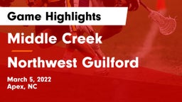 Middle Creek  vs Northwest Guilford  Game Highlights - March 5, 2022