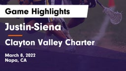 Justin-Siena  vs Clayton Valley Charter  Game Highlights - March 8, 2022