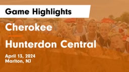 Cherokee  vs Hunterdon Central  Game Highlights - April 13, 2024