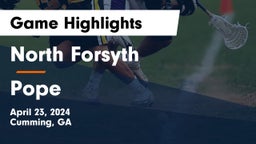 North Forsyth  vs Pope  Game Highlights - April 23, 2024