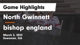 North Gwinnett  vs bishop england Game Highlights - March 3, 2023
