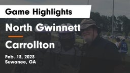 North Gwinnett  vs Carrollton  Game Highlights - Feb. 13, 2023