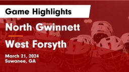 North Gwinnett  vs West Forsyth  Game Highlights - March 21, 2024