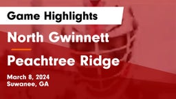 North Gwinnett  vs Peachtree Ridge  Game Highlights - March 8, 2024