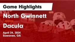 North Gwinnett  vs Dacula  Game Highlights - April 24, 2024