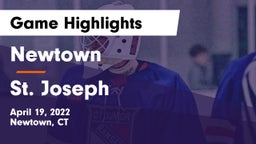Newtown  vs St. Joseph  Game Highlights - April 19, 2022