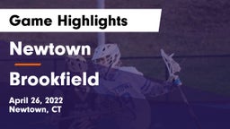 Newtown  vs Brookfield  Game Highlights - April 26, 2022