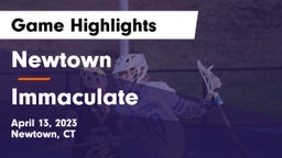 Newtown  vs Immaculate Game Highlights - April 13, 2023