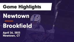 Newtown  vs Brookfield Game Highlights - April 26, 2023