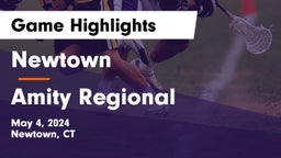 Newtown  vs Amity Regional  Game Highlights - May 4, 2024
