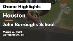 Houston  vs John Burroughs School Game Highlights - March 26, 2022