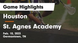 Houston  vs St. Agnes Academy Game Highlights - Feb. 10, 2023