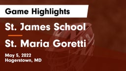 St. James School vs St. Maria Goretti Game Highlights - May 5, 2022