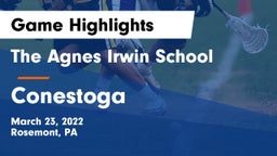The Agnes Irwin School vs Conestoga  Game Highlights - March 23, 2022