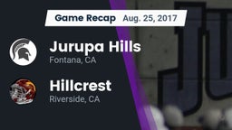 Recap: Jurupa Hills  vs. Hillcrest  2017