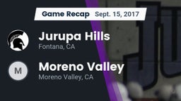 Recap: Jurupa Hills  vs. Moreno Valley  2017