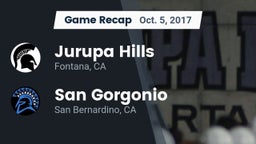 Recap: Jurupa Hills  vs. San Gorgonio  2017