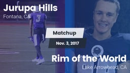 Matchup: Jurupa Hills vs. Rim of the World  2017