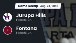 Recap: Jurupa Hills  vs. Fontana  2018