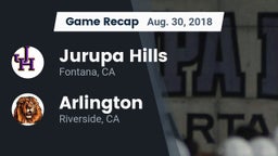 Recap: Jurupa Hills  vs. Arlington  2018