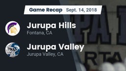 Recap: Jurupa Hills  vs. Jurupa Valley  2018
