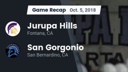 Recap: Jurupa Hills  vs. San Gorgonio  2018