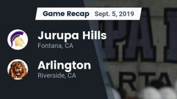Recap: Jurupa Hills  vs. Arlington  2019