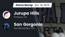 Recap: Jurupa Hills  vs. San Gorgonio  2019