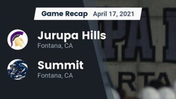 Recap: Jurupa Hills  vs. Summit  2021