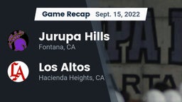 Recap: Jurupa Hills  vs. Los Altos  2022