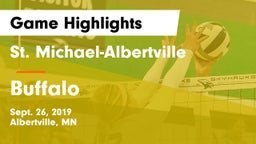 St. Michael-Albertville  vs Buffalo  Game Highlights - Sept. 26, 2019