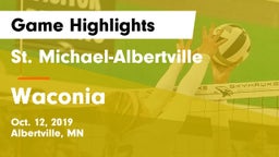 St. Michael-Albertville  vs Waconia  Game Highlights - Oct. 12, 2019