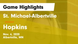 St. Michael-Albertville  vs Hopkins  Game Highlights - Nov. 6, 2020