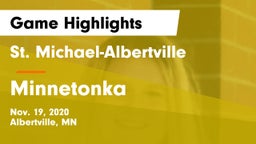 St. Michael-Albertville  vs Minnetonka  Game Highlights - Nov. 19, 2020