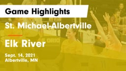 St. Michael-Albertville  vs Elk River  Game Highlights - Sept. 14, 2021