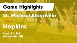 St. Michael-Albertville  vs Hopkins  Game Highlights - Sept. 21, 2021