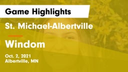 St. Michael-Albertville  vs Windom  Game Highlights - Oct. 2, 2021