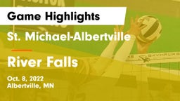 St. Michael-Albertville  vs River Falls  Game Highlights - Oct. 8, 2022