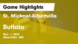 St. Michael-Albertville  vs Buffalo  Game Highlights - Nov. 1, 2022