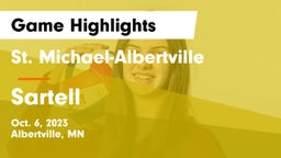 St. Michael-Albertville  vs Sartell  Game Highlights - Oct. 6, 2023