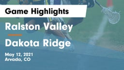 Ralston Valley  vs Dakota Ridge  Game Highlights - May 12, 2021