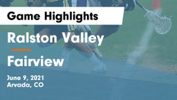 Ralston Valley  vs Fairview  Game Highlights - June 9, 2021
