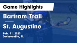 Bartram Trail  vs St. Augustine  Game Highlights - Feb. 21, 2023