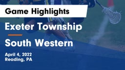 Exeter Township  vs South Western  Game Highlights - April 4, 2022
