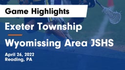Exeter Township  vs Wyomissing Area JSHS Game Highlights - April 26, 2022