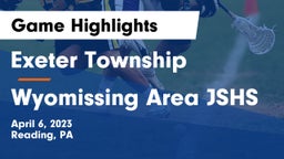Exeter Township  vs Wyomissing Area JSHS Game Highlights - April 6, 2023