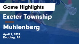 Exeter Township  vs Muhlenberg  Game Highlights - April 9, 2024